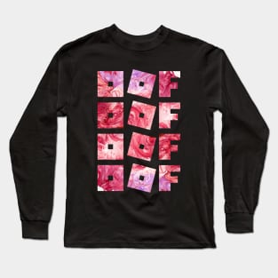 Roblox logo game - Oof (ripetitive - red paint) | gamer Long Sleeve T-Shirt